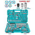 SET HERRAMIENTAS COMBINADAS 156 PZS INC MALETIN INDUSTRIAL- TOTAL