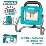 LAMPARA PORTATIL LED 20V 20W 1800LUMENS
