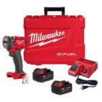 KIT DE LLAVE DE IMPACTO COMPACTA M18 FUEL™ DE 3/8″ CON ANILLO DE FRICCIÓN