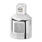 Adaptador para ratchet de encastre 3/4'' a encastre 1/2'' Truper