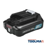 Batería de Ion de Litio 12V CXT 2.0Ah Makita BL1021B 197397-7