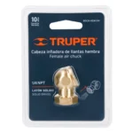 Cabeza infladora de llantas, conexión hembra 1/4" NPT,TRUPER 19088