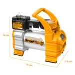 Compresor de aire automatico12V 140Psi Ingco - Imagen 3