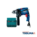 Taladro Percutor 1/2" 750W + Set de Accesorios 23 Pzs Bosch GSB 13 RE 0601.2B8.0E3-000
