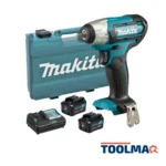 Llave de Impacto 1/4" 12V CXT Inc 2 Bat y Carg Makita TW060DSME
