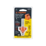Broca para router, zafiro, 1-1/4", con balero, Truper 10675