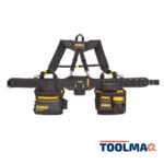 Cinturón Portaherramienta con Tirantes 25 Bolsillos Dewalt DWST540602