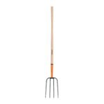 Trinche de 4 dientes para paja mango 48'' Truper