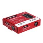 Bisagra rectangular 2" negra, hermex (Caja de 20 unidades) - Imagen 4