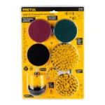 Juego 12 accesorios de limpieza y asentado p/taladro, Pretul 27191