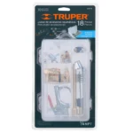 Juego de 18 accesorios neumáticos, cuerda 1/4" NPT, TRUPER 19079