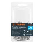 Blíster con 100 anzuelos para pesca # 9, Truper 15456