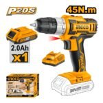 Taladro Atornillador 20V + Cargador Ingco - Imagen 2