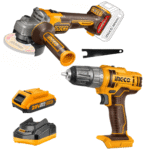Combo Taladro 20v + Amoladora 4 1/2" 20v Ingco