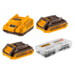 Combo taladro ½" + mini motosierra 5" 20v Ingco - Imagen 4