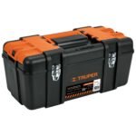 Caja para herramienta 20" c/compartimentos,broches metálicos