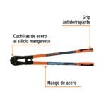Cizalla profesional 36" Truper - Imagen 2