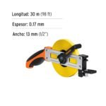 wincha metalica de 30m tipo cruceta Truper - Imagen 3