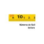 wincha metálica de 50m tipo cruceta truper - Imagen 4