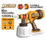 Combo 20V Hidrolavadora + Pistola para Pintar + Aspiradora Inalámbrica Ingco - Imagen 3