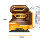 Lijadora orbital 20v incluye cargador y bateria Ingco - Imagen 4