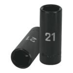 Dado tubular de impacto ½" hexagonal 21 mm Truper