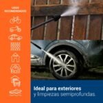 Hidrolavadora Electrica Alta Presion 1800PSI 1500W + Manguera 10 m Truper - Imagen 5