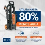 Hidrolavadora Electrica Alta Presion 1800PSI 1500W + Manguera 10 m Truper - Imagen 4