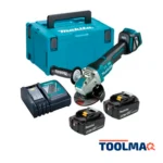 Amoladora Angular 4 1/2" X-Lock 18V LXT BL Inc 2 Bat y Carg Makita DGA469RTJ