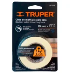 Cinta doble cara de 19 mm x 1.5 m, Truper 11724