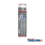 Hoja Caladora T318AF X3unid BIM Recto/Fino especial flexible para metal 2608.636.668-000