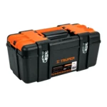Caja p/herramienta 20" con compartimentos, broches metálicos 102435