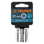 Dado de 21 mm, 6 puntas, cuadro 3/8", Truper 13685