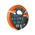 Manguera para compresor, de PVC, 10m x 1/4", Truper 19014