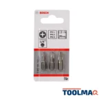 Set Punta de Destornillar x3und PH1 PH2 PH3 25mm 2607.001.752-000