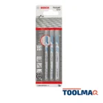 Hoja Caladora X3unid BIM Recto/Fino especial rapido para metal 2608.636.832-000