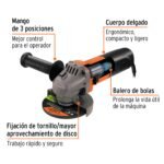 Combo soldadora 130A Redbo + Amoladora 4 ½ 800w Truper - Imagen 8