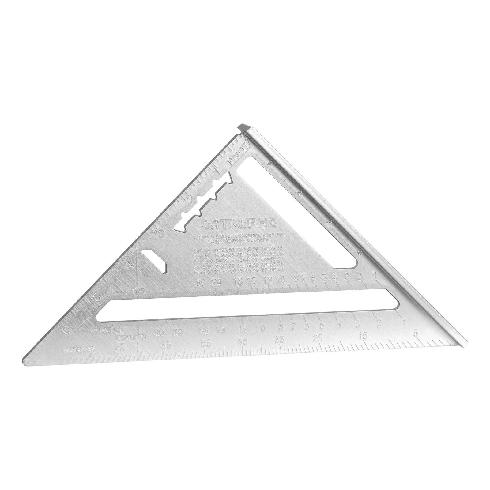 et-7a1514 Escuadra 7" de aluminio para muros de yeso Truper - Imagen 1