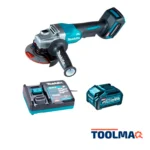 Amoladora Angular 4 1/2" 40V XGT BL Inc 1 Bat y Carg Makita GA015GM101