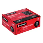 Bisagra cuadrada 2 1/2", negro mate, cabeza plana, HERMEX 46707