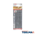 Set Hojas para Sierra Caladora T344D X 5unid Madera Bosch 2608.667.303-000