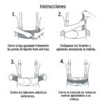 Faja lumbar con tercer cinturón talla L Truper - Imagen 3