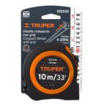 Flexómetro compacto 10 m con grip, cinta 25 mm, Truper - Imagen 5