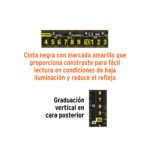 Wincha cinta negra 5.5 m cinta 25 mm Truper - Imagen 4