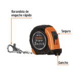 Llavero wincha gripper 2 metros truper - Imagen 2