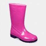 Bota Infantil Solida Fucsia Violeta - Imagen 3