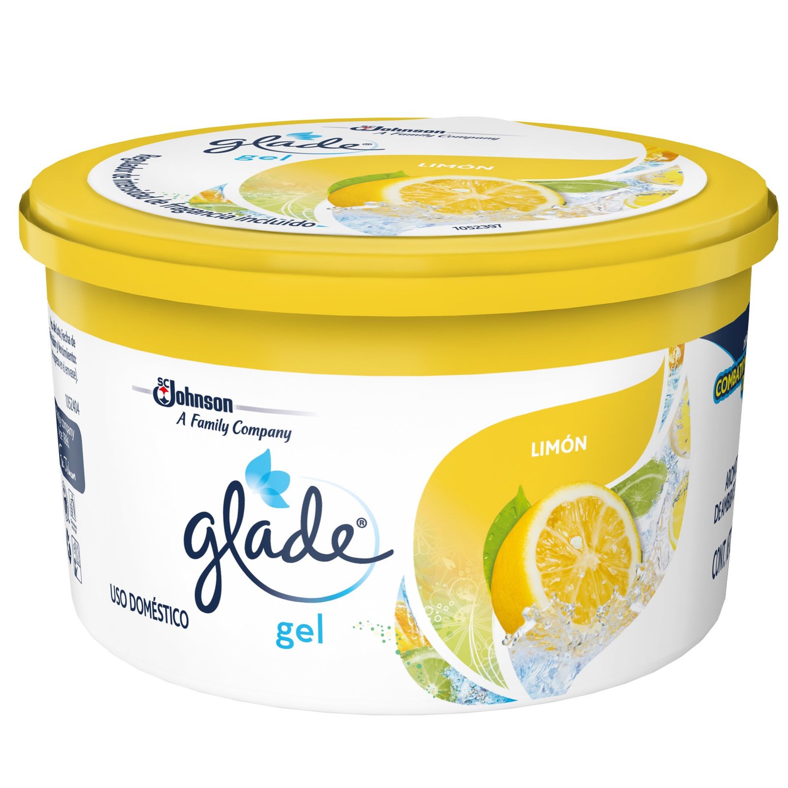 glade-gel-limon8066 Aromatizante en gel Aroma Limón Glade - Imagen 1