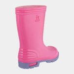 Bota Infantil Solida Rosado Violeta - Imagen 2