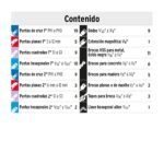 Taladro Inalambrico 12V + Juego de 100 Brocas Truper - Imagen 8