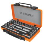 juego de 25 herramientas caudro 3/8 Truper